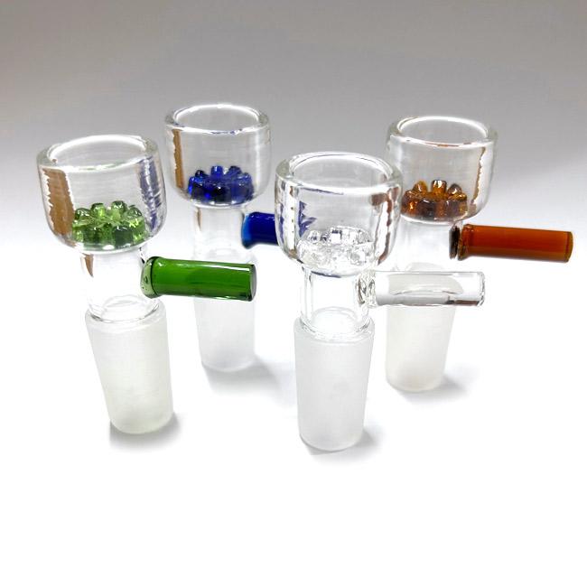 Filter Glass Bowl - スクリーン不要 ガラスボング 水パイプ用 火皿