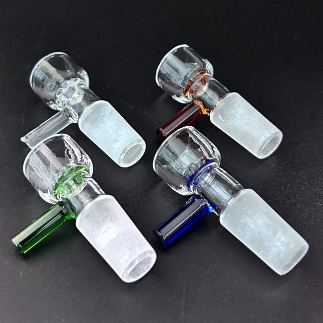 Filter Glass Bowl - スクリーン不要 ガラスボング 水パイプ用 火皿