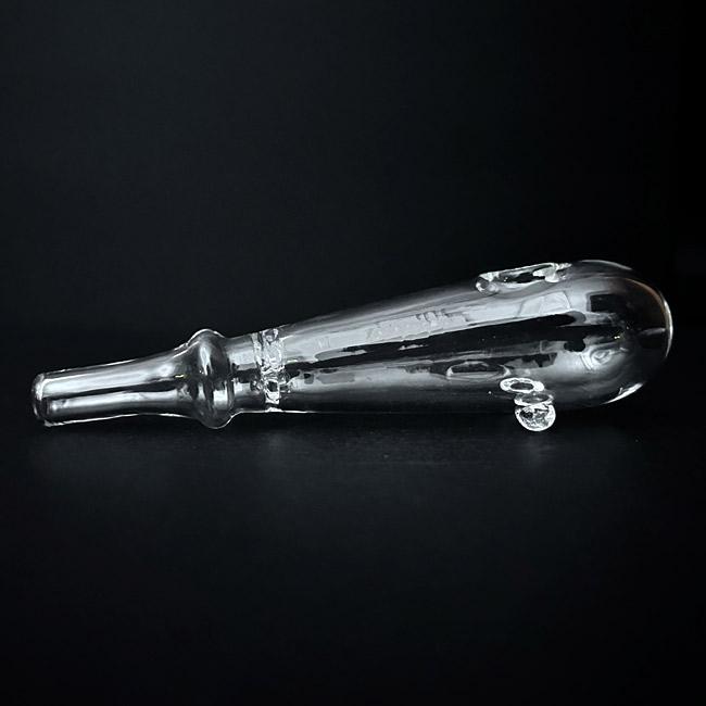 Thick Baton Style Glass クラックパイプ ガラパイ - 12.5cm