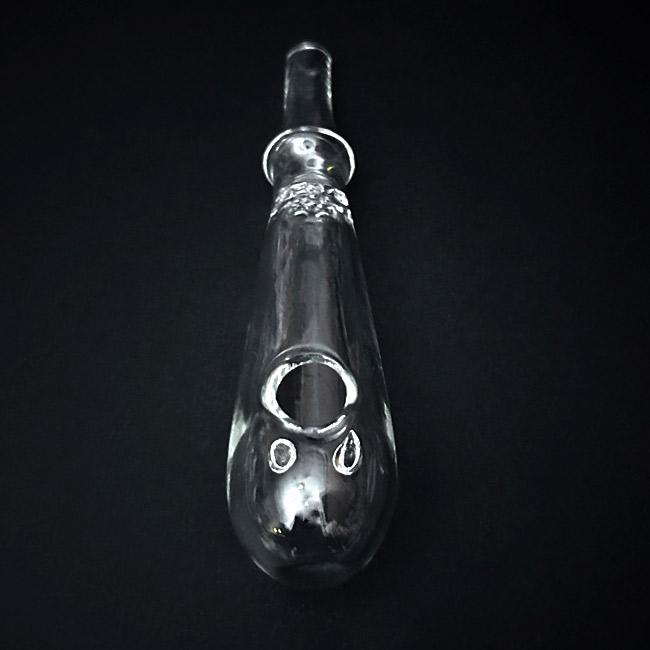 Thick Baton Style Glass クラックパイプ ガラパイ - 12.5cm