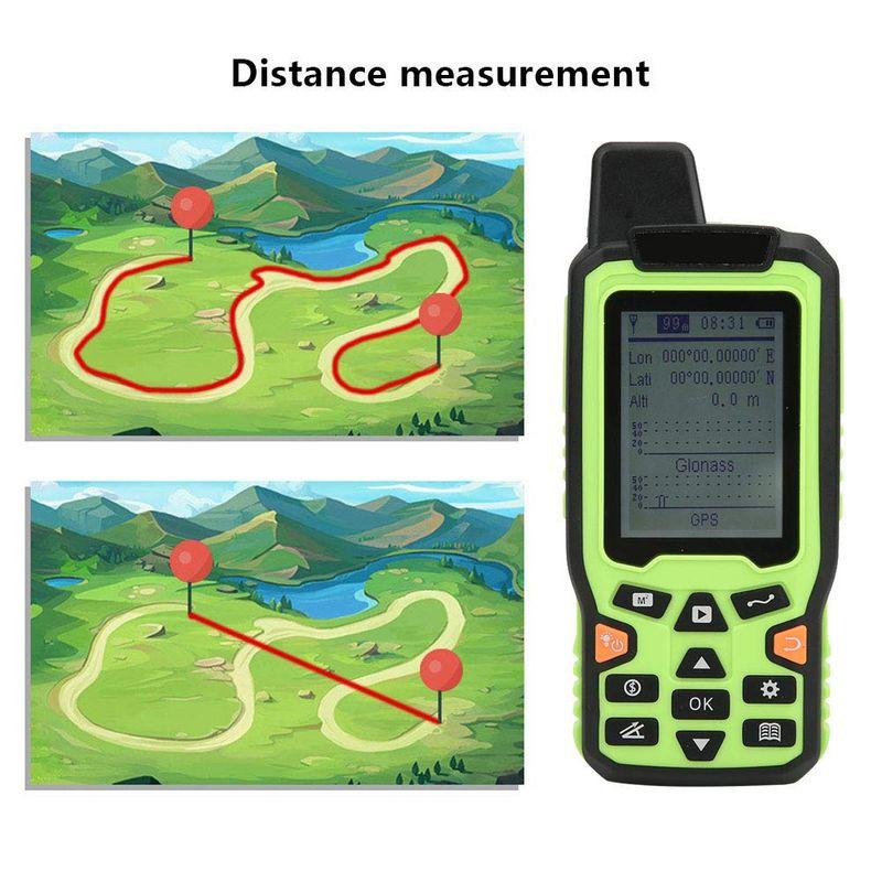 EM90 ハンドヘルド GPS ナビゲーション トラック、土地面積測定計算メーター、面積距離長さメーター、GPS 面積距離測定、土地測量機器｜pt-select-shop｜02