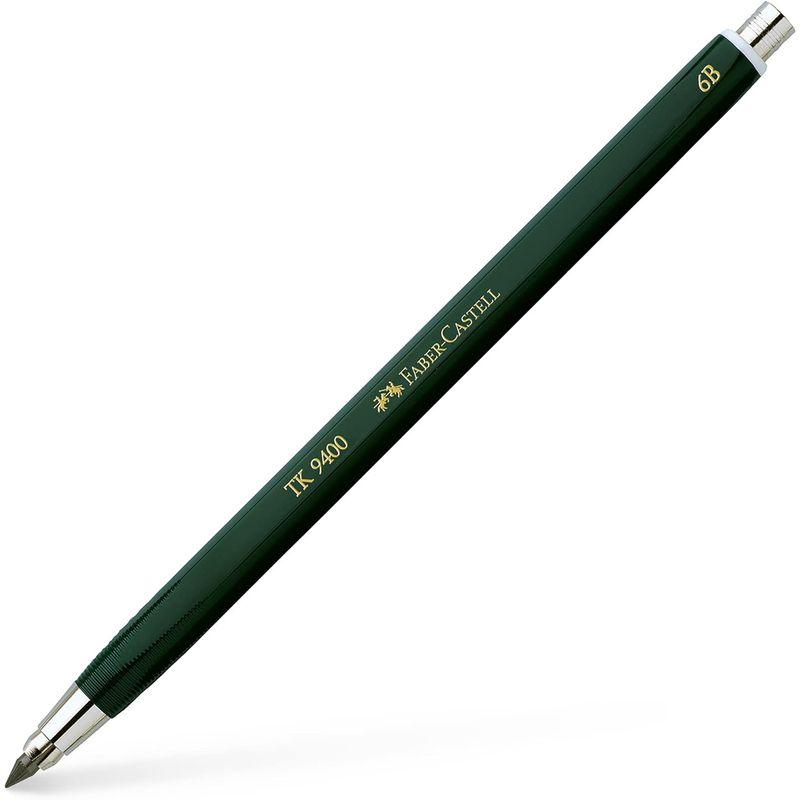 ファーバーカステル Faber-Castell 製図用ホルダー φ3.15mm芯 TK9400 6B 日本正規品｜pt-select-shop｜02