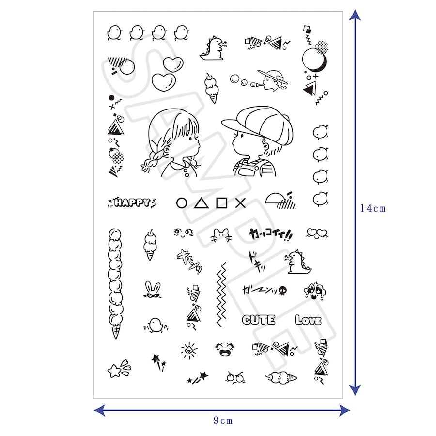 超安い品質 Fgt 1 ワンポイントタトゥー 2枚組 水無しで貼れる フィンガータトゥー シール 指 ボディシール Fake Tattoo おしゃれ かわいい フェス 野外 韓国 80年代 Materialworldblog Com