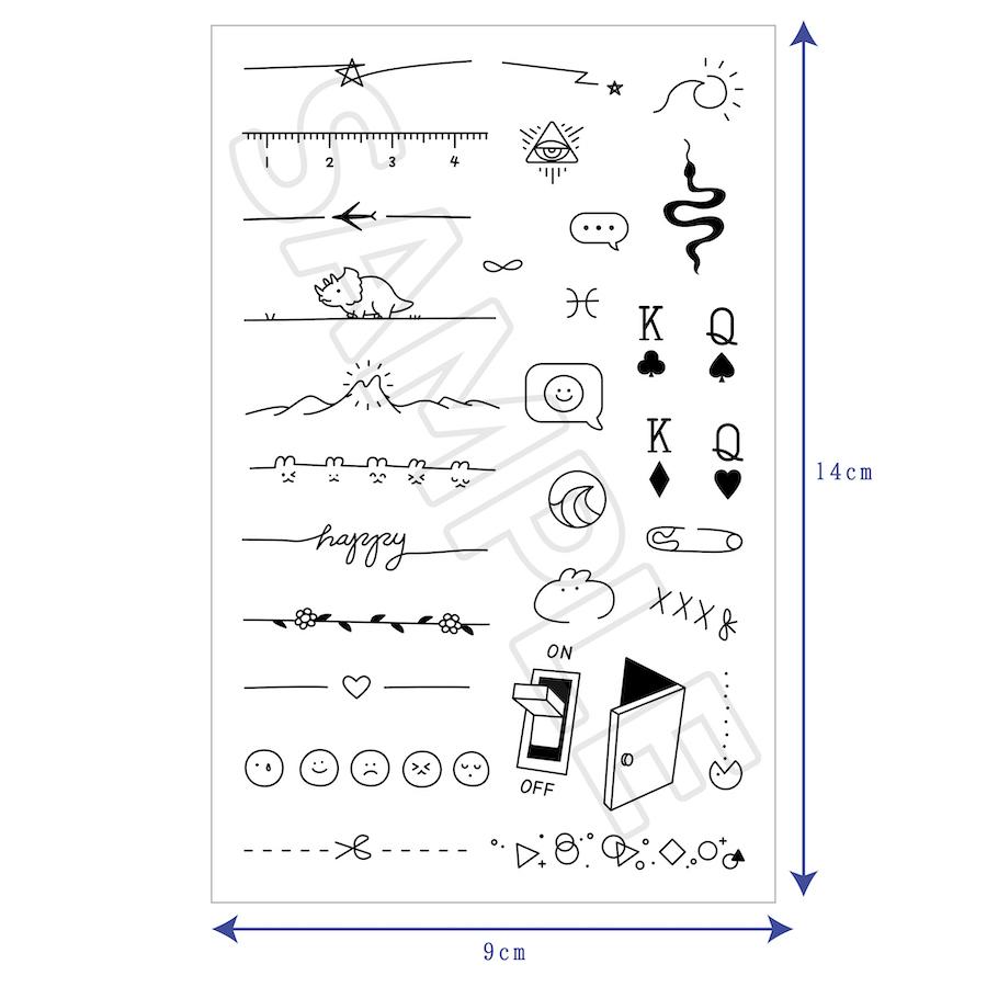 Fgt 7 水なしで貼れる 2枚組 タトゥーシール Fake Tattoo ボディシール ワンポイント シンプル 指 おしゃれ かわいい フェス 韓国 デジタル Fgt7 Ptドリームボックス 通販 Yahoo ショッピング