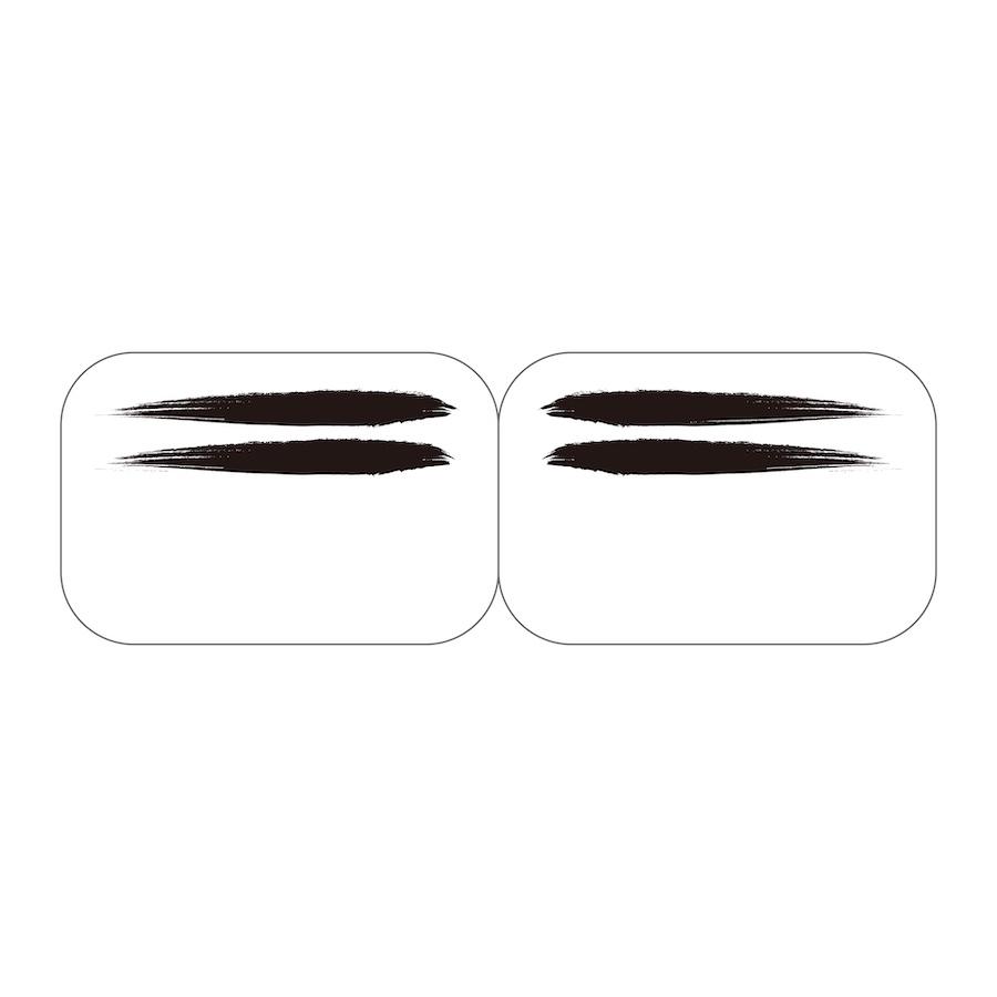 北海道日本ハムファイターズ アイブラック 6枚入 3ペア グッズ 転写式 EYE BLACK 目の下 黒 シール 野球 スポーツ 応援 観戦 FIGHTERS 背番号 fte2 |  | 02