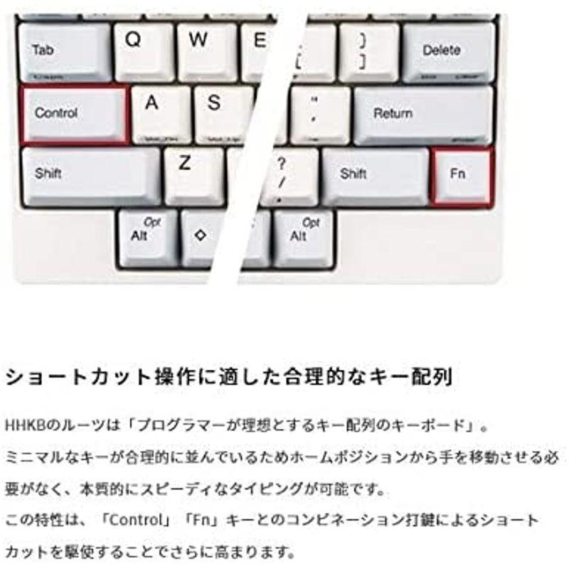 キーボード HHKB Professional 日本語配列墨 HYBRID Type-S キーボード