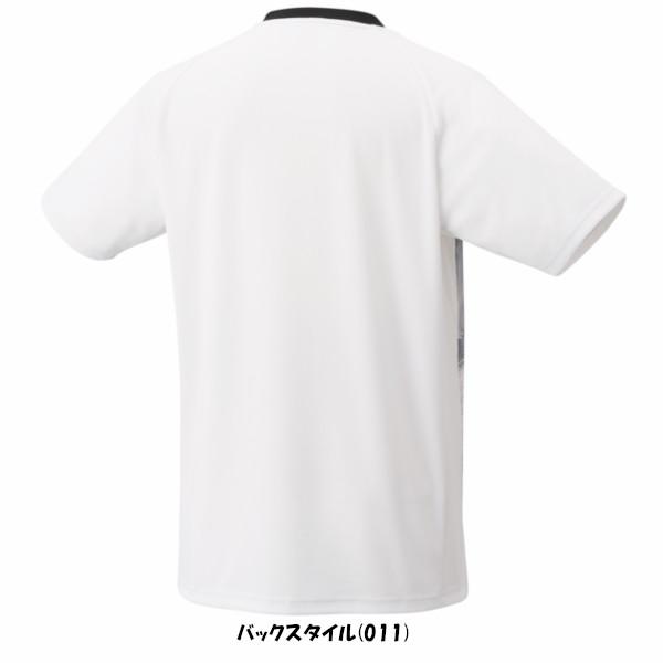 《送料無料》2024年5月中旬発売　YONEX　ユニセックス　ゲームシャツ(フィットスタイル)　10605　ヨネックス　テニス　バドミントン　ウェア｜ptennis｜05
