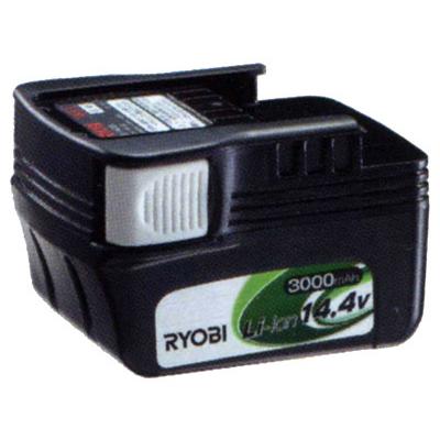 京セラ（リョービ）電池パック リチウムイオン 3000mAh B-1430L スライドタイプ 14.4V 6406411 | リョービ