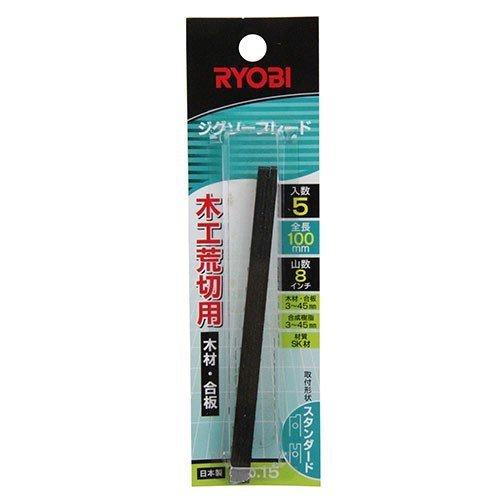京セラ（リョービ）ジグソーブレード スタンダードタイプ 木工荒切用 5本組 No.15 6640727 | リョービ | 01