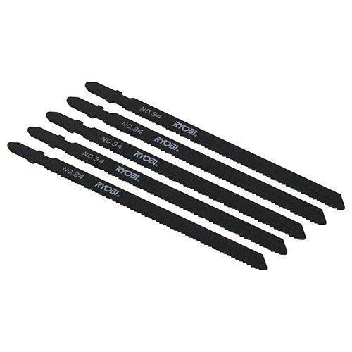 京セラ（リョービ）ジグソーブレード Bタイプ 鉄工用 5本組 No.34 6640947 | リョービ