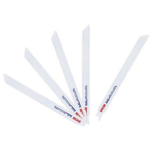 京セラ (リョービ) レシプロソー刃 鉄工ステンレス用 5本組 228mm No.81 66400427 | リョービ