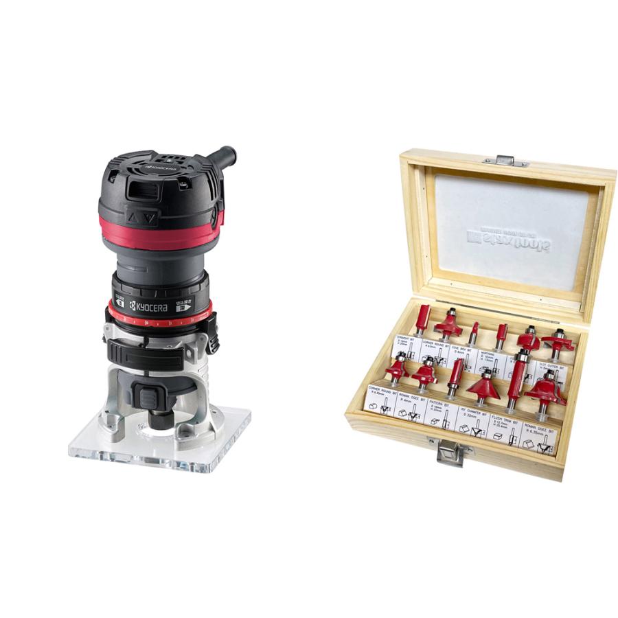 リョービ（RYOBI） 京セラ（リョービ）電子トリマ ATRE60V＋トリマ 