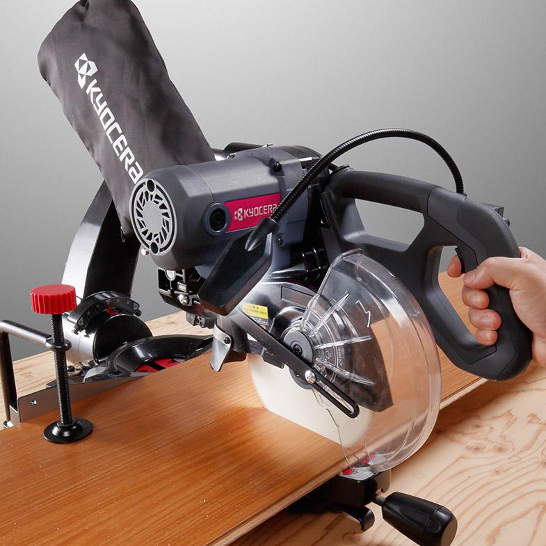 新品、未使用　卓上スライド丸ノコ 卓上スライド丸ノコ | プロ向け商品 | 京セラ インダストリアル