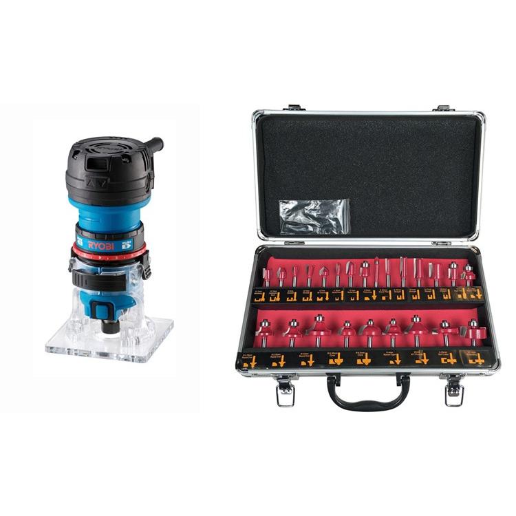 リョービ 京セラ(リョービ)トリマー MTR-42+トリマビット24本 リョービ 京セラ(リョービ)トリマー MTR-42+トリマビット24本