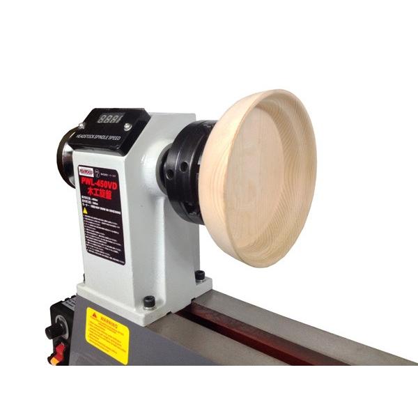 ピーウッド 木工旋盤 PWL-450VD フルセット : P-TOOLS.COM ヤフー店