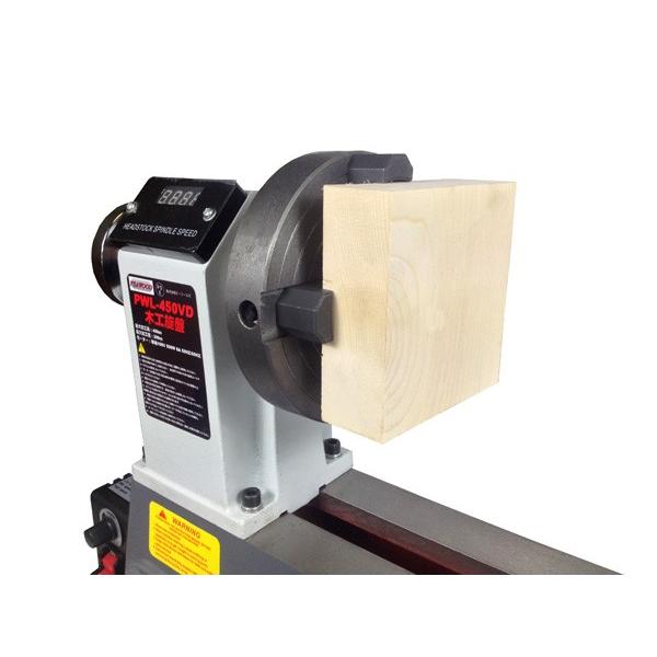 ピーウッド 木工旋盤 PWL-450VD フルセット : P-TOOLS.COM ヤフー店