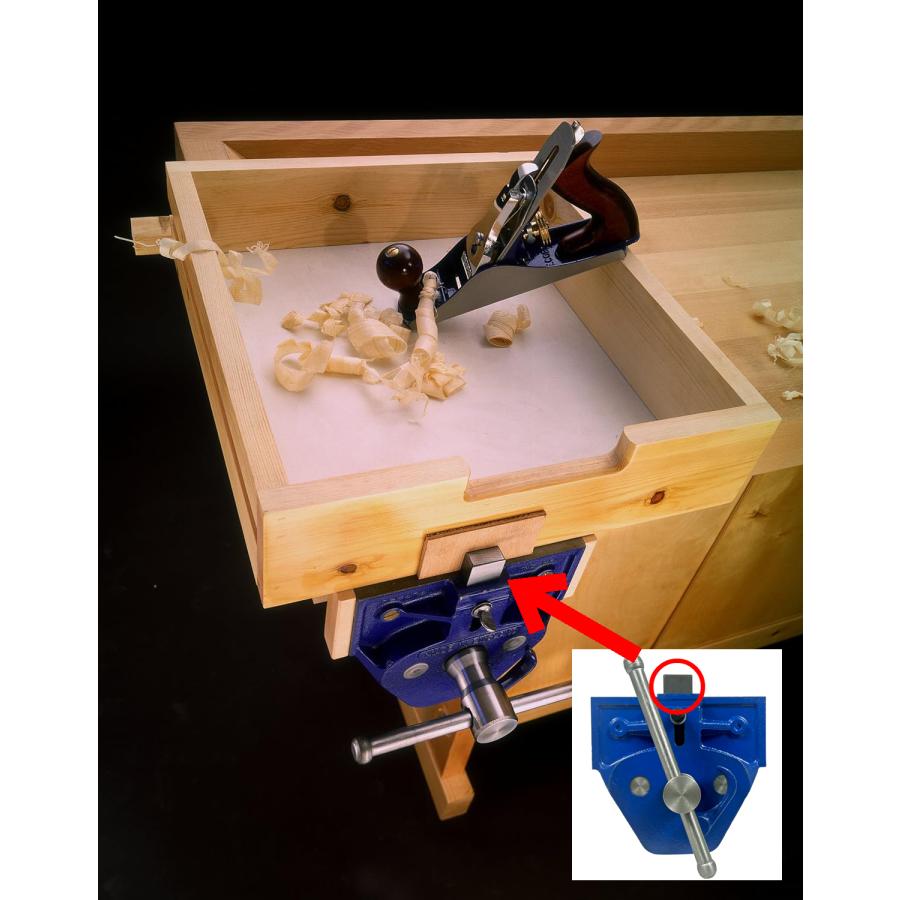 ピーウッド 178mm 木工バイス（クイックリリース機能付）