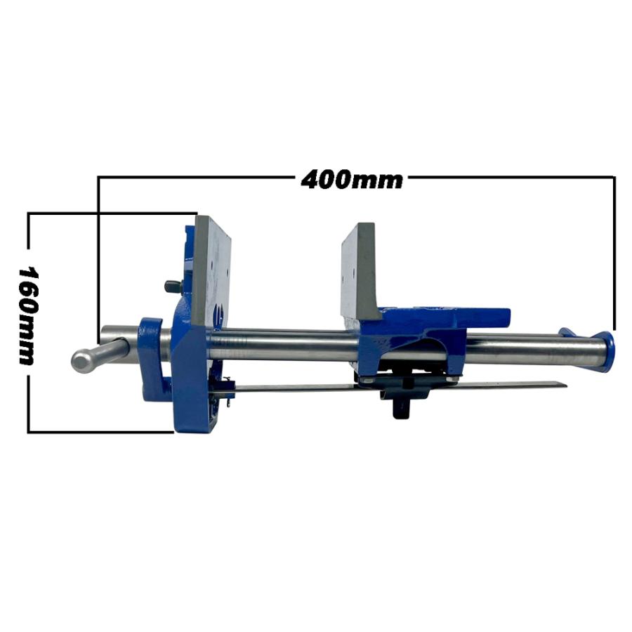 ピーウッド 178mm 木工バイス（クイックリリース機能付）