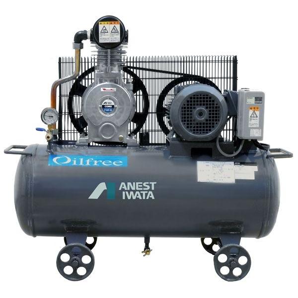 アネスト岩田 エアコンプレッサー 1.5Kw 三相200V（オイルフリー