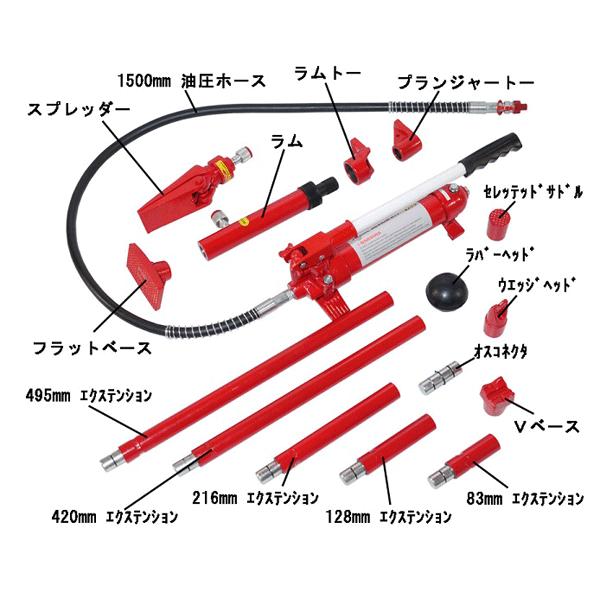 トライパワー ロングラムジャッキ（4t）TR-057PP |  | 03