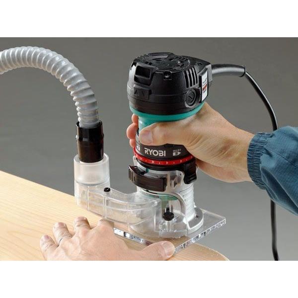 RYOBI トリマー TRE-60V オプション 等セット リョービ（RYOBI） 京セラ（リョービ）電子トリマー TRE-60V＋集じん