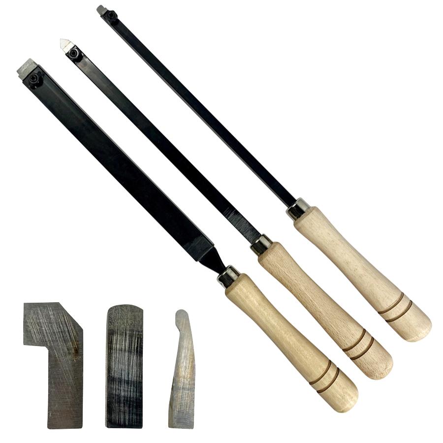 山戸製作所 替刃式木工手バイト3本組みセット : P-TOOLS.COM ヤフー店