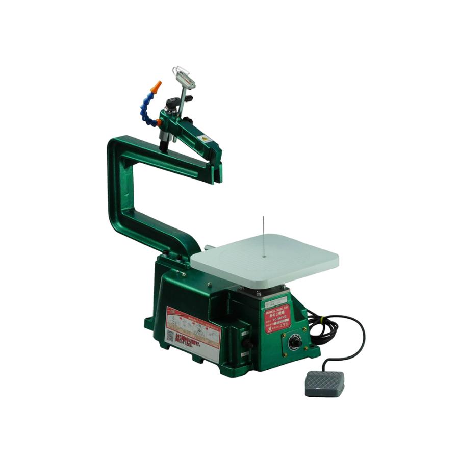 ゆた ユタカ 卓上木工糸のこ盤（変速、フトコロ500mm）YC-50FV2 : P