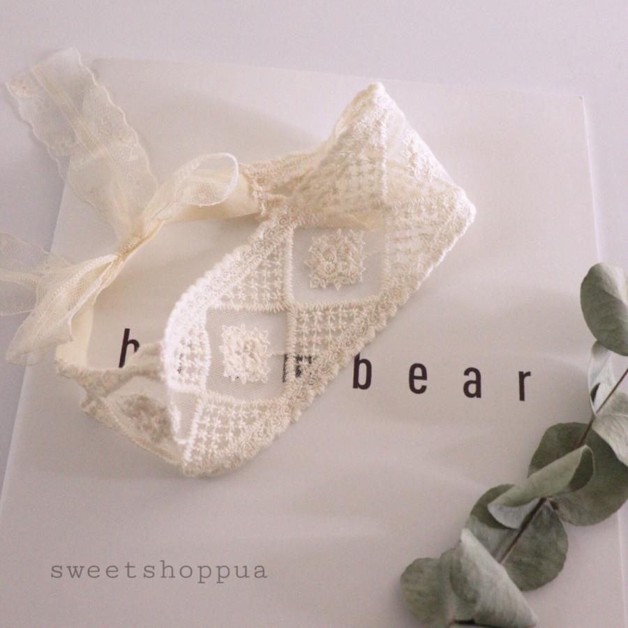 即納 上品 レース 後ろリボン ヘアバンド ベビー キッズ 222 97 Sweetshoppua 通販 Yahoo ショッピング