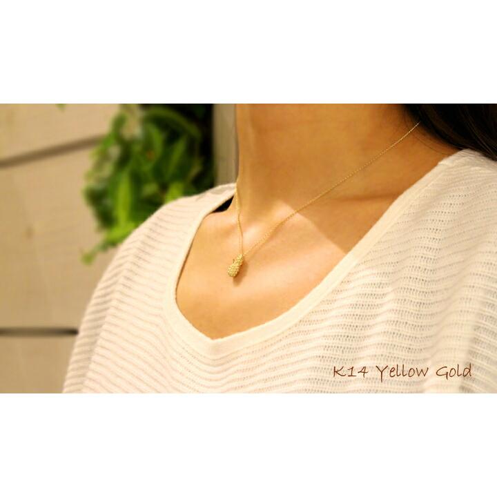 ハワイアンジュエリー K14 ハワイアン サニーパイナップル