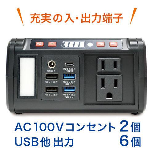 エバーブライト ACコンセント2個付 メガパワーバンク EVERBright ACコンセント2個付 メガパワーバンク 防災グッズ