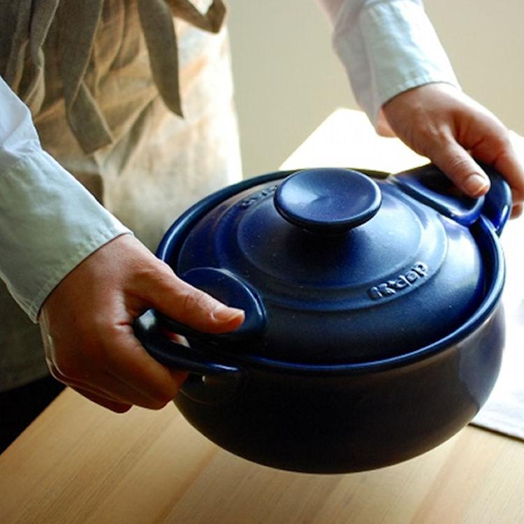K dep ケデップ Kdep ケデップ 耐熱セラミック土鍋 セラキッチン 両手鍋 21cm キッチン 調理器具・調理道具 ププ ヤフーSHOP - 通販 - Yahoo ショッピング