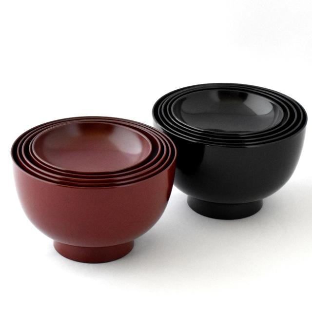 応量器(応量椀) 五つ組 漆塗り 入れ子のお椀セット キッチン 応量器(応量椀) 五つ組 漆塗り 入れ子のお椀セット キッチン
