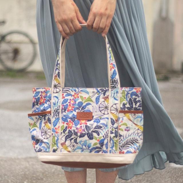 琉球帆布ショッピングトート（SHOPPING TOTE BAG） ファッション小物