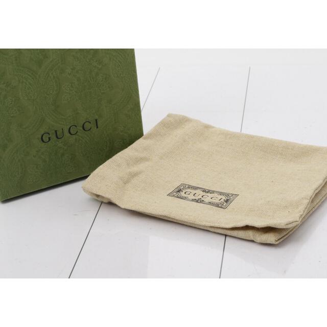 即日発送 グッチ 二つ折り財布 625703 96IWG 8745 BEIGE EBONY  