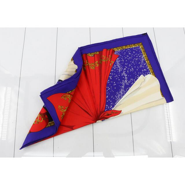 即日発送 特価 エルメス スカーフ SILK シルク100% ブルー系 