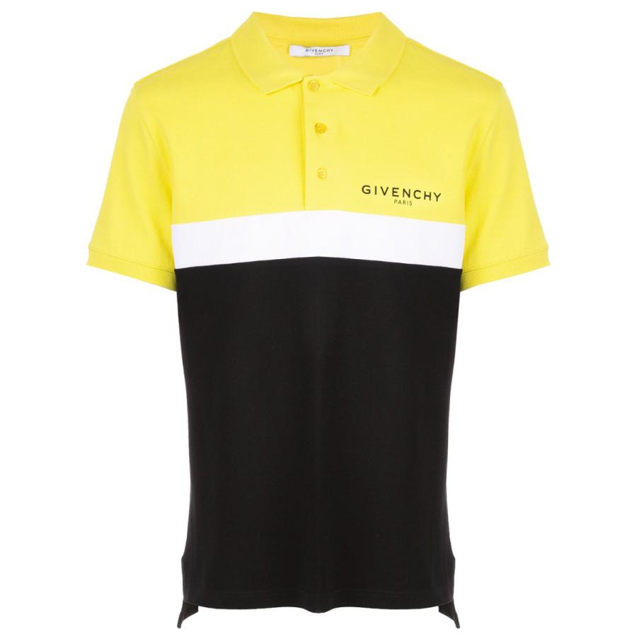 ファッション通販 77 Off ジバンシィ ブラック イエロー Black Yellow 739 Bm70qk3004 半袖 ポロシャツ ジバンシー 即日発送 ポロシャツ トップス