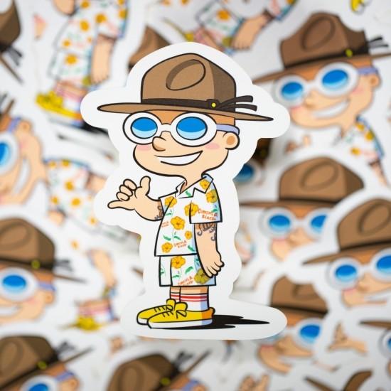 ILLCOMMONS　”LIL" STICKER 3 PIECES PACK （イルコモンズ　リルステッカー　3枚セット）｜publication