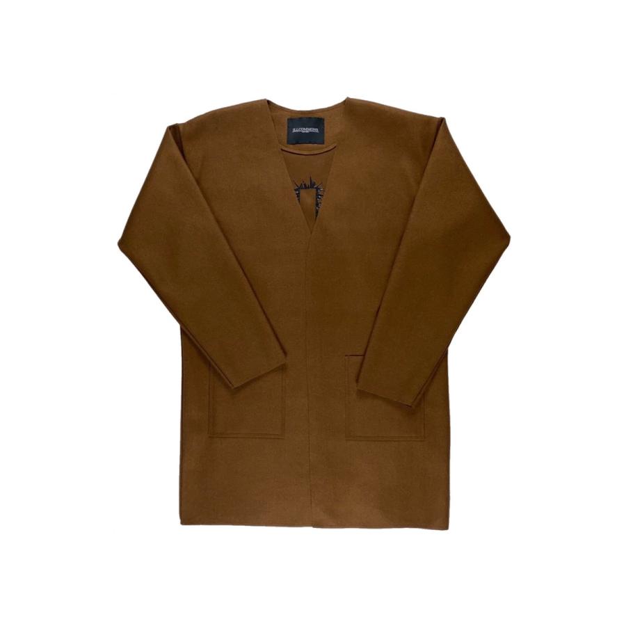 ILLCOMMONS COLLARLESS COAT（イルコモンズ　ノーカラーコート ）