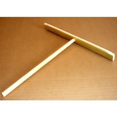 クレープ用トンボ（縞黒檀製） Amazon | 縞黒檀製クレープ用トンボ（クレープ鉄板35cm~40cm