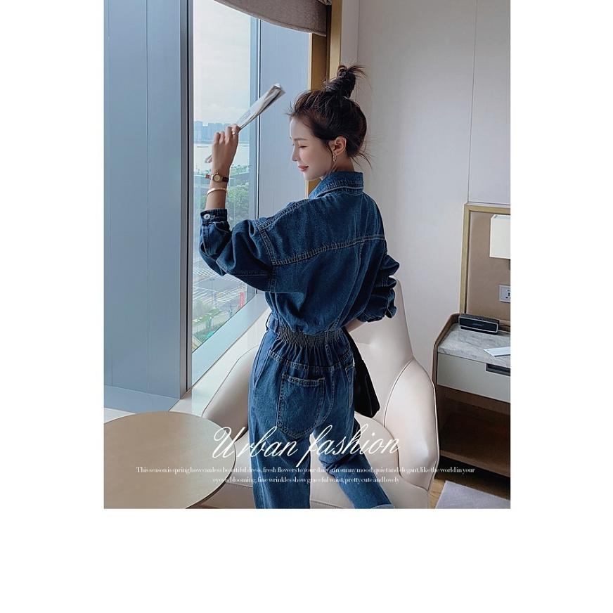 送料無料 デニム つなぎ レディース デニムオールインワン デニム