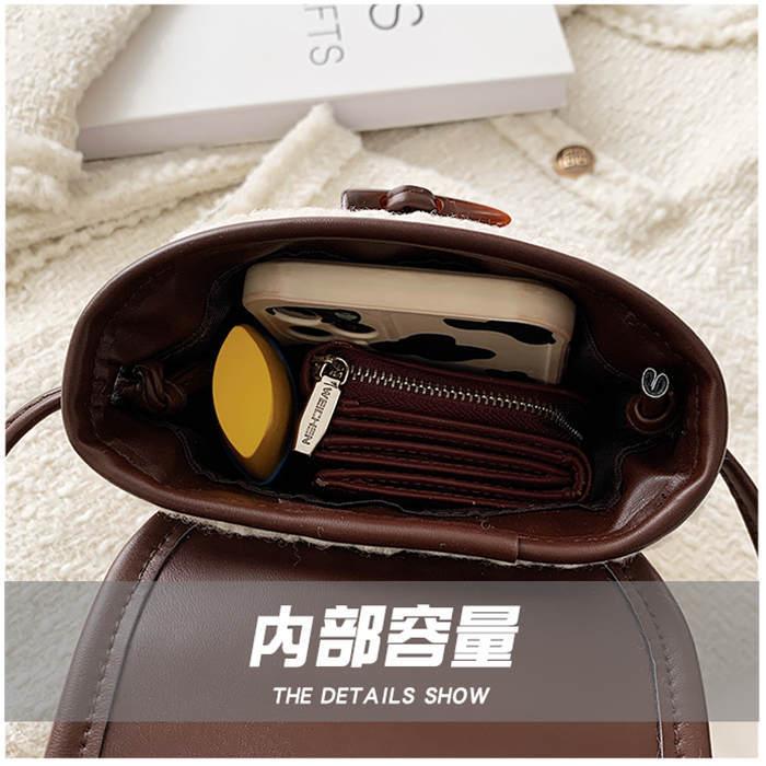 送料無料 モコモコ ふわふわ バッグ 斜め掛け ショルダーバッグ かわいい お出かけ 携帯収納 軽量便利 オシャレ : プチ・シャレット ...