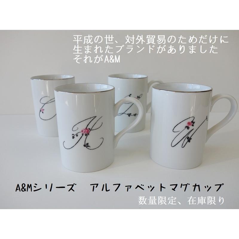 イニシャル マグカップ 食器 オリジナルブランド A M アルファベット 満水300ml 食洗機対応 レンジ不可 白磁 コップ かわいい おしゃれ 日本製 おすすめ Am Alp001 食器と陶器のネット通販プチエコ 通販 Yahoo ショッピング