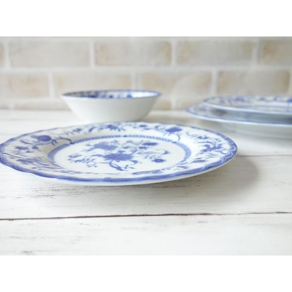 小皿 取り皿 おすすめ 青 おしゃれ 安い かわいい ファイブオニオン 16cm パン皿 柄 レンジ可 食洗器対応 北欧風 取り分け 通販 販売 陶器 食器 人気 日本製 Bl002 食器と陶器のネット通販プチエコ 通販 Yahoo ショッピング