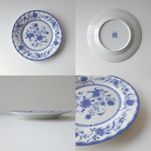 ファイブオニオン 19cm ケーキ プレート レンジ可 食洗機対応 美濃焼