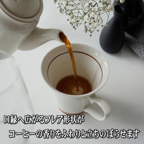 ヴィンテージ食器 コスモシリーズ フレアマグカップ 満水 250ml 昭和