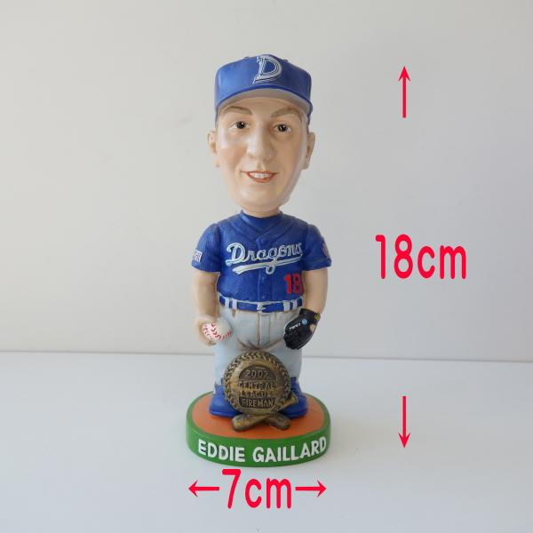 送料無料 中日ドラゴンズのエディ・ギャラードオリジナル首振り人形 18