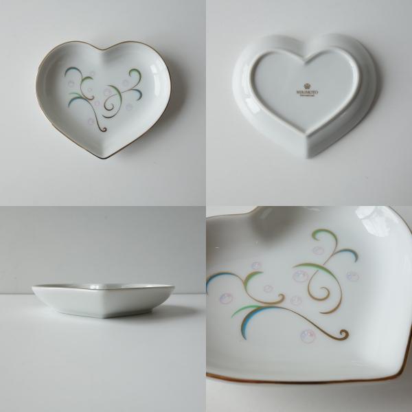 ミキモト MIKIMOTO パールフローラ 12cm ハート型 トレー 食洗機対応