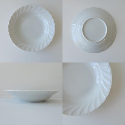 パスタ皿 スープ皿 カフェ風 シチュー皿 おしゃれ 北欧風 白