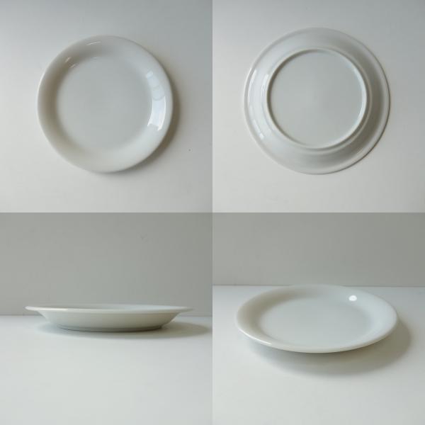 軽量食器 レーベ 16cm プレート 皿 白 美濃焼 日本製 軽い食器 軽量皿
