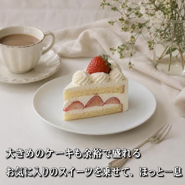 美濃焼 19cm クープ皿 白 取り皿 ケーキ皿 デザート皿 サラダ皿